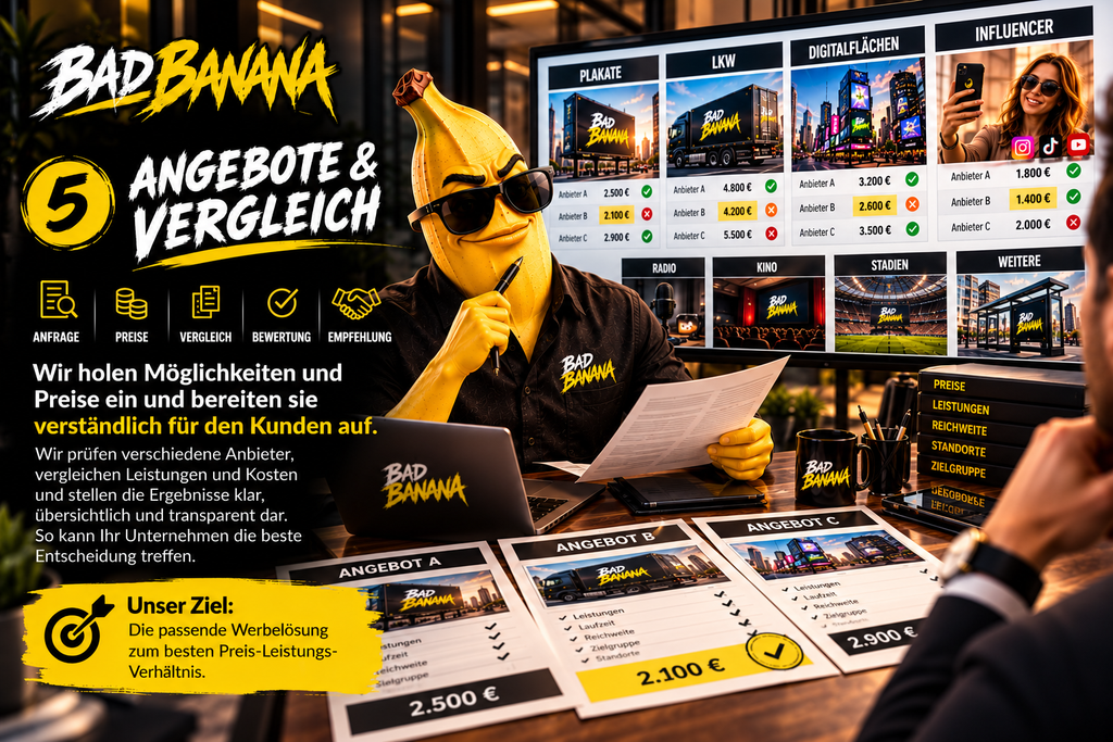 🍌 ANGEBOTE & VERGLEICH