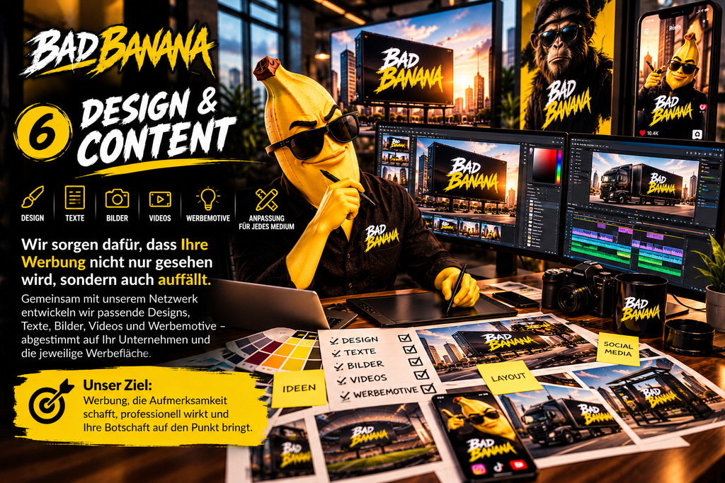 🍌DESIGN & CONTENT