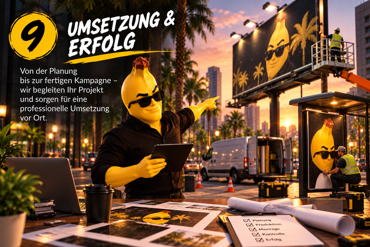 🍌 LAUFENDE WERBEBETREUUNG ⭐