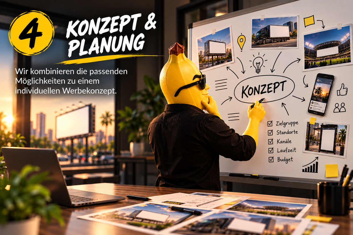 🍌 KONZEPT & PLANUNG