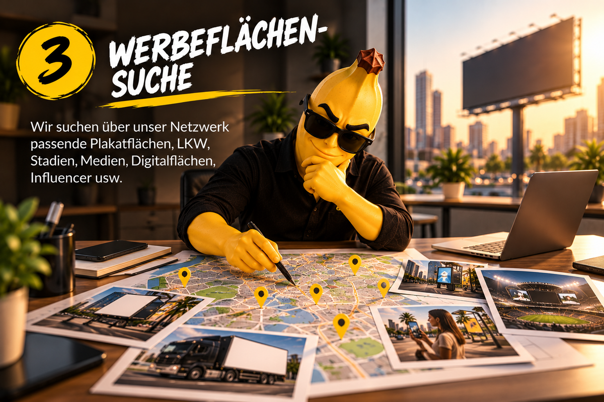🍌 WERBEFLÄCHEN-SUCHE